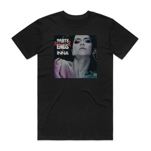Inna Party Never Ends 1 Album Cover T-Shirt Black