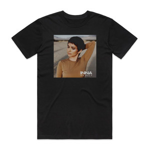 Inna No Help Album Cover T-Shirt Black Inna No Help Album Cover T-Shirt Black
