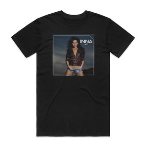 Inna Hot 6 Album Cover T-Shirt Black Inna Hot 6 Album Cover T-Shirt Black
