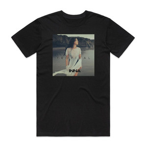Inna Tropical Album Cover T-Shirt Black Inna Tropical Album Cover T-Shirt Black