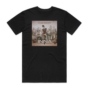 Inna I Am The Club Rocker 2 Album Cover T-Shirt Black Inna I Am The Club Rocker 2 Album Cover T-Shirt Black