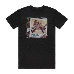 Inna Un Momento Album Cover T-Shirt Black Inna Un Momento Album Cover T-Shirt Black