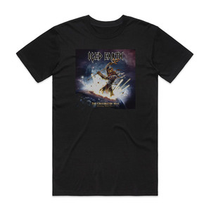 Iced Earth The Crucible Of Man Something Wicked Part 2 Album Cover T-Shirt Black Iced Earth The Crucible Of Man Something Wicked Part 2 Album Cover T-Shirt Black