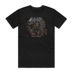 Iced Earth Plagues Of Babylon Album Cover T-Shirt Black