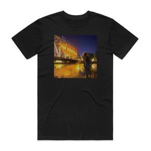 Ian Hunter Man Overboard Album Cover T-Shirt Black Ian Hunter Man Overboard Album Cover T-Shirt Black