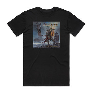 Iron Fire To The Grave Album Cover T-Shirt Black Iron Fire To The Grave Album Cover T-Shirt Black