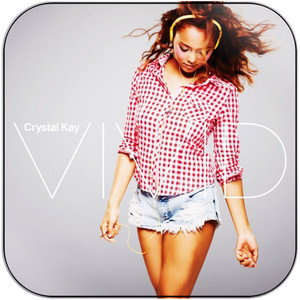 Crystal Kay Vivid-2 Album Cover Sticker Album Cover Sticker