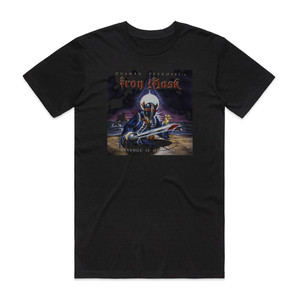 Iron Mask Revenge Is My Name 1 Album Cover T-Shirt Black Iron Mask Revenge Is My Name 1 Album Cover T-Shirt Black