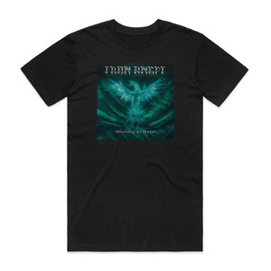 Iron Angel Ministry Of Metal Album Cover T-Shirt Black Iron Angel Ministry Of Metal Album Cover T-Shirt Black