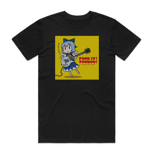 IOSYS Punk It Touhou Album Cover T-Shirt Black IOSYS Punk It Touhou Album Cover T-Shirt Black