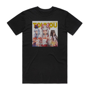 IOSYS Rockinon Touhou Vol3 Album Cover T-Shirt Black IOSYS Rockinon Touhou Vol3 Album Cover T-Shirt Black