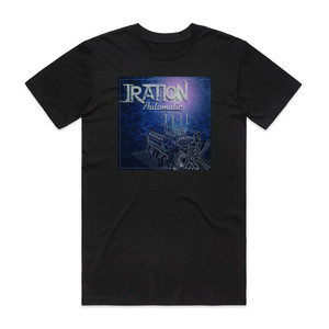 Iration Automatic Album Cover T-Shirt Black Iration Automatic Album Cover T-Shirt Black
