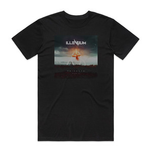 Illenium Fractures Album Cover T-Shirt Black Illenium Fractures Album Cover T-Shirt Black