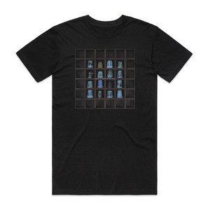 Iron and Wine Woman King Album Cover T-Shirt Black Iron and Wine Woman King Album Cover T-Shirt Black