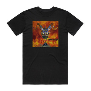 Impellitteri Pedal To The Metal Album Cover T-Shirt Black Impellitteri Pedal To The Metal Album Cover T-Shirt Black