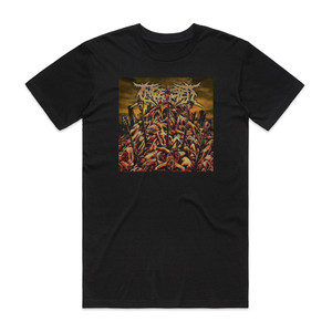 Ingested Revered By No One Feared By All Album Cover T-Shirt Black Ingested Revered By No One Feared By All Album Cover T-Shirt Black