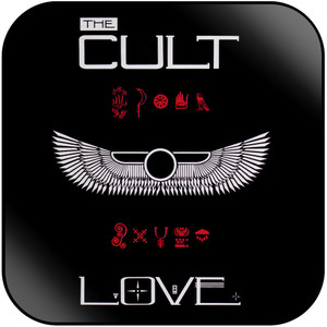 The Cult Love-1 Album Cover Sticker Album Cover Sticker The Cult Love-1 Album Cover Sticker Album Cover Sticker