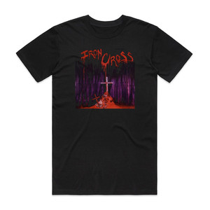 Iron Cross Iron Cross Album Cover T-Shirt Black Iron Cross Iron Cross Album Cover T-Shirt Black