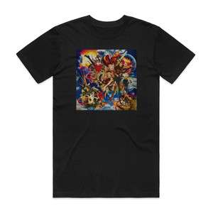 iwrestledabearonce Its All Happening 1 Album Cover T-Shirt Black iwrestledabearonce Its All Happening 1 Album Cover T-Shirt Black