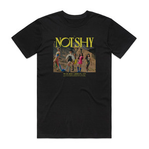 ITZY Not Shy Album Cover T-Shirt Black ITZY Not Shy Album Cover T-Shirt Black