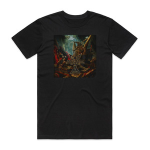 Infestdead Satanic Serenades Album Cover T-Shirt Black Infestdead Satanic Serenades Album Cover T-Shirt Black