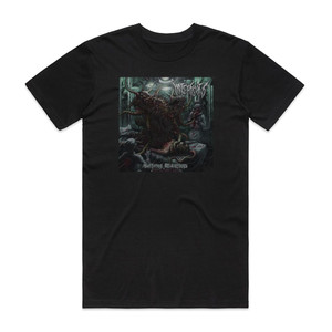 Interfectus Suffering Mutations Album Cover T-Shirt Black Interfectus Suffering Mutations Album Cover T-Shirt Black