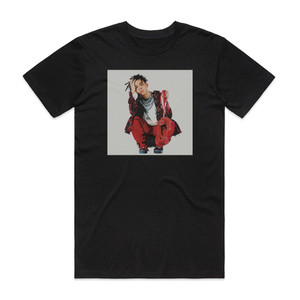 iann dior Holding On Album Cover T-Shirt Black iann dior Holding On Album Cover T-Shirt Black