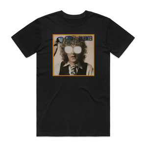 Ian Hunter Youre Never Alone With A Schizophrenic Album Cover T-Shirt Black Ian Hunter Youre Never Alone With A Schizophrenic Album Cover T-Shirt Black