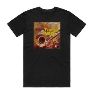 James Last Trumpet A Gogo Volume 2 Album Cover T-Shirt Black James Last Trumpet A Gogo Volume 2 Album Cover T-Shirt Black