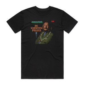 James Last Die Schnsten Polkas Album Cover T-Shirt Black James Last Die Schnsten Polkas Album Cover T-Shirt Black