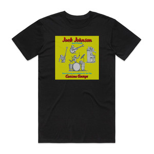Jack Johnson Sing A Longs And Lullabies For The Film Curious George Album Cover T-Shirt Black