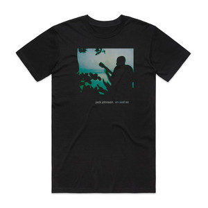 Jack Johnson On And On Album Cover T-Shirt Black