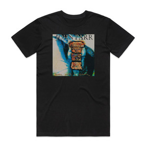 John Parr John Parr 1 Album Cover T-Shirt Black John Parr John Parr 1 Album Cover T-Shirt Black