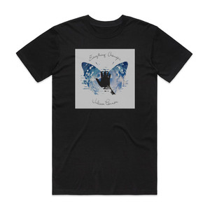 Julian Lennon Everything Changes Album Cover T-Shirt Black Julian Lennon Everything Changes Album Cover T-Shirt Black
