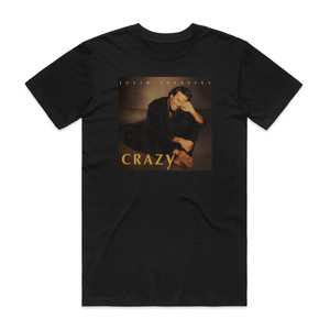 Julio Iglesias Crazy Album Cover T-Shirt Black Julio Iglesias Crazy Album Cover T-Shirt Black