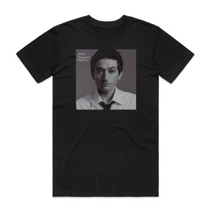 James Pleased To Meet You Album Cover T-Shirt Black