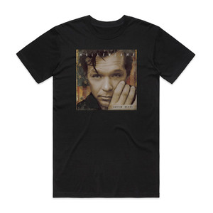 John Mellencamp Cuttin Heads Album Cover T-Shirt Black John Mellencamp Cuttin Heads Album Cover T-Shirt Black