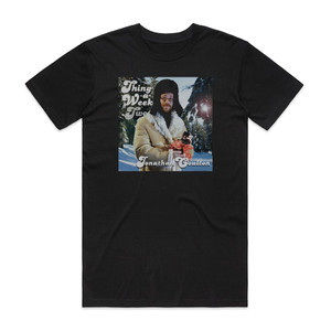Jonathan Coulton Thing A Week Two Album Cover T-Shirt Black Jonathan Coulton Thing A Week Two Album Cover T-Shirt Black