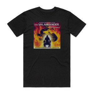 Jerry Goldsmith The Salamander Album Cover T-Shirt Black Jerry Goldsmith The Salamander Album Cover T-Shirt Black