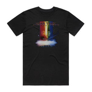 Jerry Goldsmith Star Trek The Motion Picture Album Cover T-Shirt Black Jerry Goldsmith Star Trek The Motion Picture Album Cover T-Shirt Black
