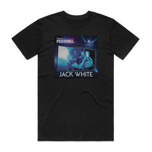Jack White Itunes Festival London 2012 Album Cover T-Shirt Black Jack White Itunes Festival London 2012 Album Cover T-Shirt Black