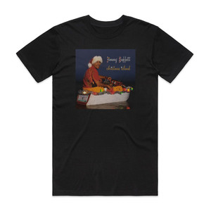 Jimmy Buffett Christmas Island Album Cover T-Shirt Black Jimmy Buffett Christmas Island Album Cover T-Shirt Black