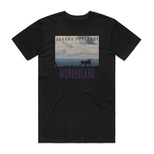 Johnny Voorbogt Wonderland Album Cover T-Shirt Black Johnny Voorbogt Wonderland Album Cover T-Shirt Black