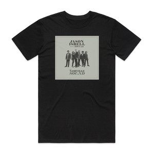 Jason Isbell The Nashville Sound Album Cover T-Shirt Black Jason Isbell The Nashville Sound Album Cover T-Shirt Black