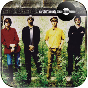 Ocean Colour Scene Marchin Already Album Cover Sticker