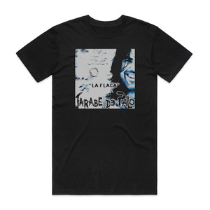 Jarabe de Palo La Flaca Album Cover T-Shirt Black Jarabe de Palo La Flaca Album Cover T-Shirt Black