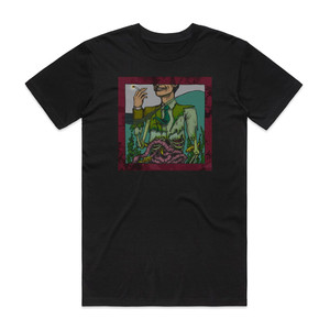 Juan Bond Womb Album Cover T-Shirt Black Juan Bond Womb Album Cover T-Shirt Black