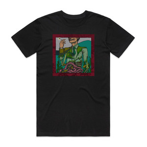 Juan Bond Womb 1 Album Cover T-Shirt Black Juan Bond Womb 1 Album Cover T-Shirt Black