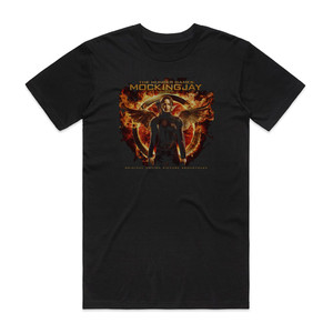James Newton Howard The Hunger Games Mockingjay Part 1 Album Cover T-Shirt Black