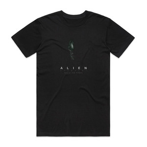 Jed Kurzel Alien Covenant Original Soundtrack Album Album Cover T-Shirt Black Jed Kurzel Alien Covenant Original Soundtrack Album Album Cover T-Shirt Black